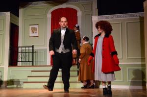 Daddy Warbucks' Mansion. Set and Prop Design by Cally Curtis for the musical "Annie," McCoy's Grand Theatre.