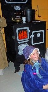 Kitchen Stove. Set and Prop Design for "The Adventurers of Tom Sawyer," McCoy's Grand Theatre.