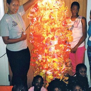 "Pentecost Chandelier," Liturgical Art Workshop. Cally Curtis, Artist